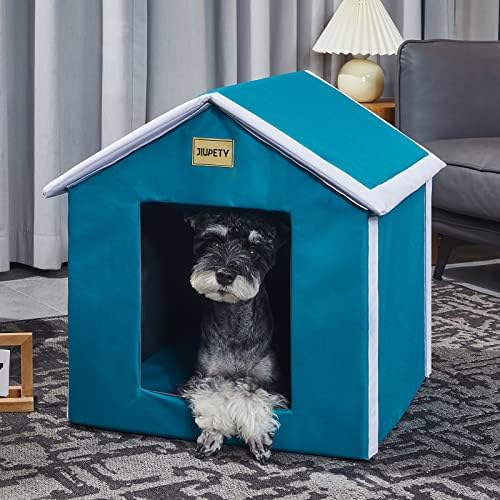 Jiupety Dog House Outdoor pre stredne malé psy,pelech pre psov Indoor Outdoor,odolný voči poveternostným vplyvom