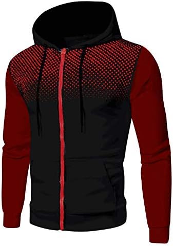 Shengxiny Pánske Sweatsuit 2 kus sady s kapucňou Full-Zip Mikina a tepláky oblečenie Príležitostné Jogger Outdoor