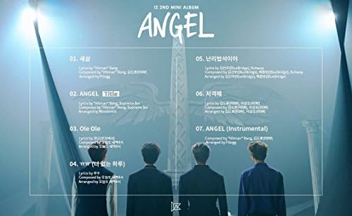 IZ - [Angel] 2. Mini Album CD + 64P Booklet+3P PhotoCard K-POP Sealed Band Music