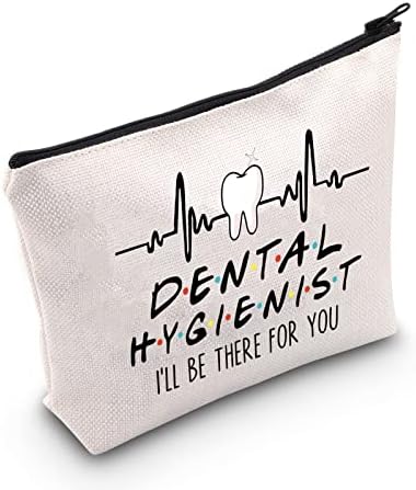 AFULL Zubár darček Nový Zubár darček zubné promócie vrecko na zips taška Dentálna hygienička darček DH Dental Gift