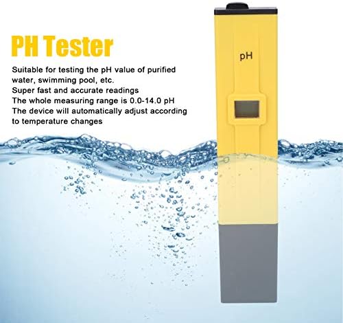 PH Meter, ABS Ph Tester Set, Digitálny prenosný testovací nástroj pre hydroponický Test kvality vody v bazéne