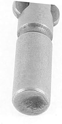 X-DREE 6 mm Dia okrúhly vrták 8 mm kľúč šesťhranný nastavovač matíc sivý 65 mm dlhý (6 mm de diámetro Vástago