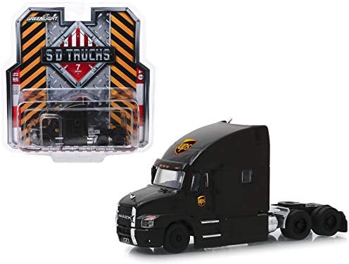 Starsun Depot nový 2019 Mack Anthem Highway diaľkový nákladný automobil Brown UPS S. D. Trucks Series 7 1/64