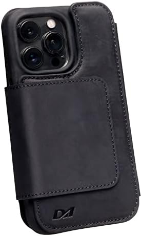 DOC ARTISAN Classic v5 iPhone 14 Pro Max Kožené puzdro na peňaženku s odnímateľným magnetickým puzdrom na telefón