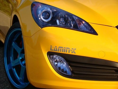 Lamin - X Custom Fit modré kryty svetlometov pre Lincoln MKT
