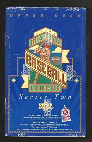 Horná Paluba 1993 Baseballová Séria 2 Neotvorená Krabica