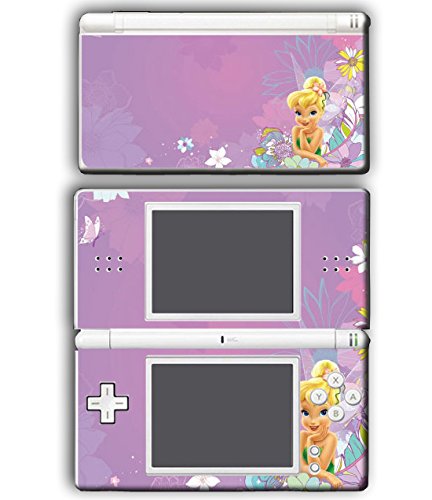 Tinkerbell princezná priatelia víla kráľovná dievča Tinker Bell videohra Vinyl obtlačok kože nálepka kryt pre Nintendo DS Lite systém