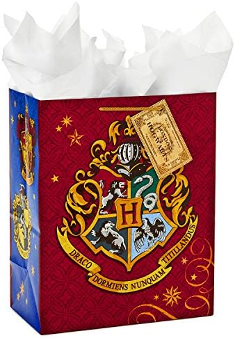 Hallmark 13 Veľká Darčeková taška Harry Potter na narodeniny, detské večierky, Vianoce