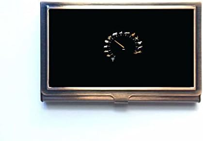 Zvierací rýchlomer Prispôsobte si personalizovaný bronzový držiak z nehrdzavejúcej ocele puzdro na kartu Business Box Case