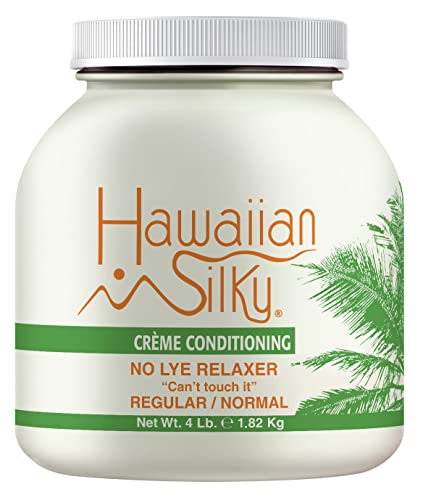 Hawaiian Silky Creme Conditioning No Lye Relaxer-Regular / Normal - 64 oz