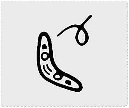Azeeda 2 x' Flying Boomerang ' utierky na čistenie šošoviek/okuliarov z mikrovlákna
