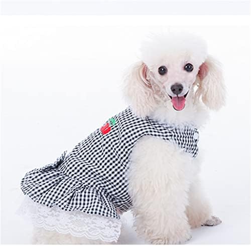 WSZJJ letné psie šaty šteňa Yorkie oblečenie Chihuahua pudel Pomeranian Bichon Frise Schnauzer Maltese Dog oblečenie